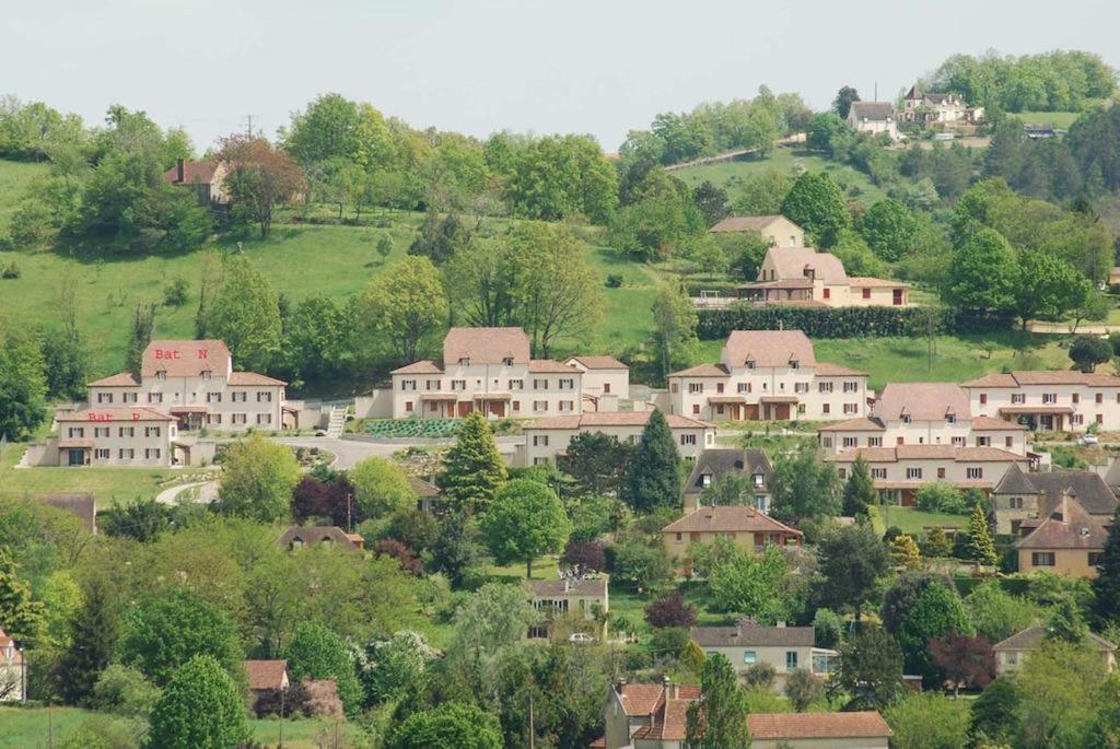 Le N4 Des Hauts De Sarlat, Clim Piscine Parking 外观 照片